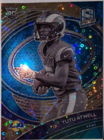 Tutu Atwell [Patch Autograph Neon Blue] #222