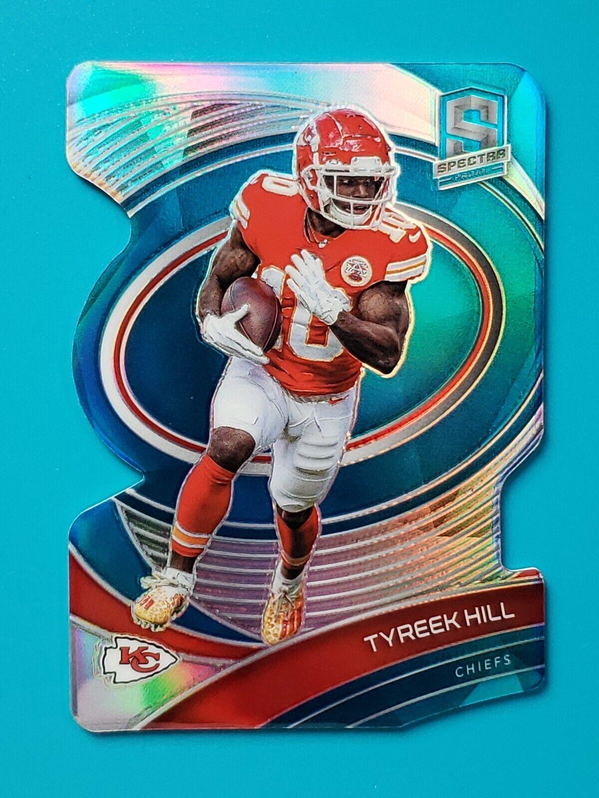 Tyreek Hill [Blue Die Cut] #49