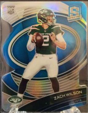 Zach Wilson [Blue Die Cut] #137