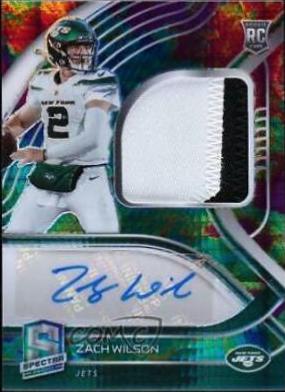 Zach Wilson [Patch Autograph Celestial] #202