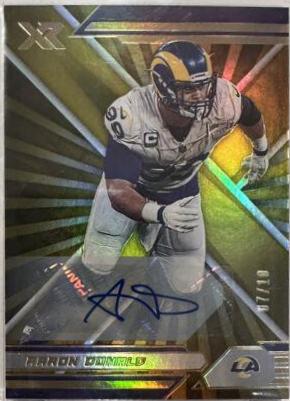 Aaron Donald [Autograph Gold] #57