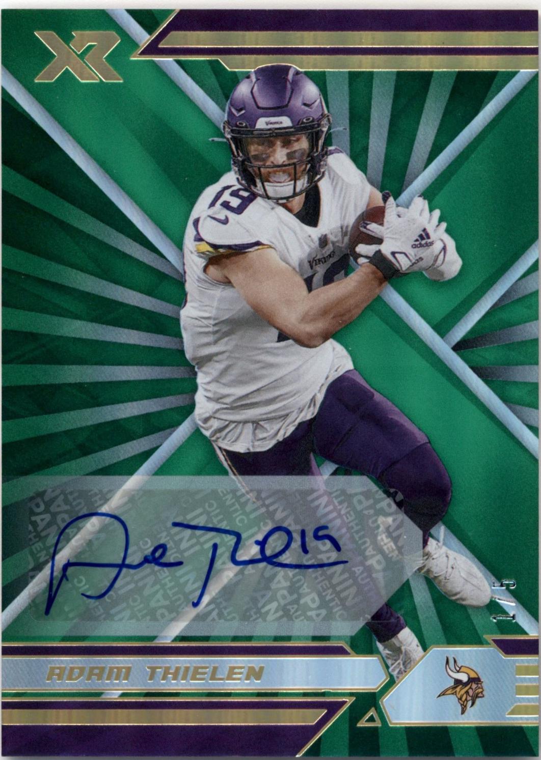 Adam Thielen [Autograph Green] #65