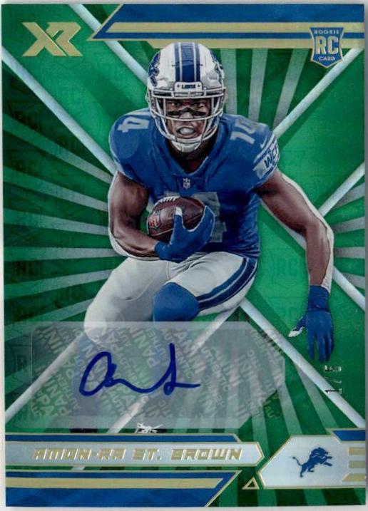 Amon Ra St. Brown [Autograph Green] #175