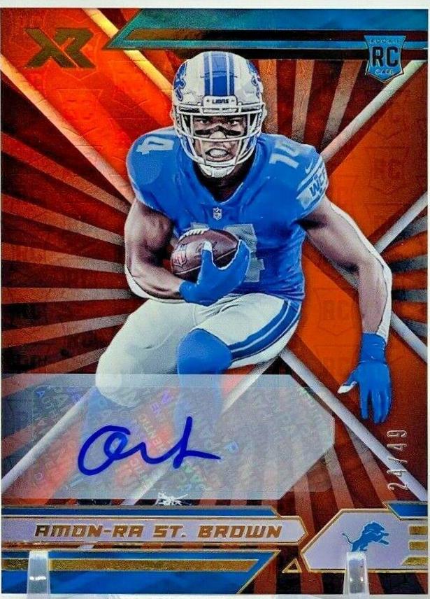 Amon Ra St. Brown [Autograph Orange] #175