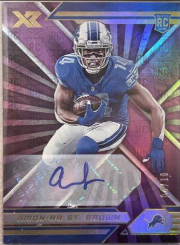 Amon Ra St. Brown [Autograph Purple] #175