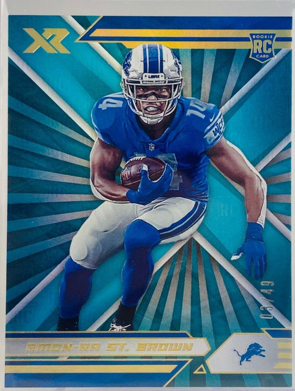 Amon Ra St. Brown [Blue] #175