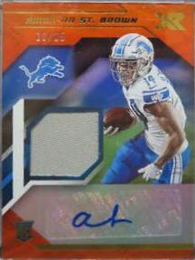 Amon Ra St. Brown [Triple Swatch Autograph Orange] #231
