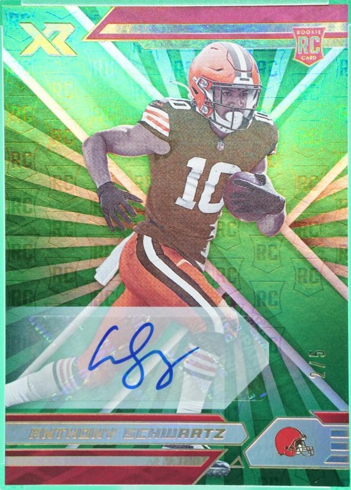 Anthony Schwartz [Autograph Green] #166