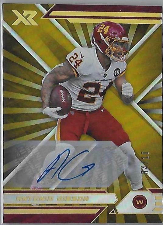 Antonio Gibson [Autograph Gold] #100
