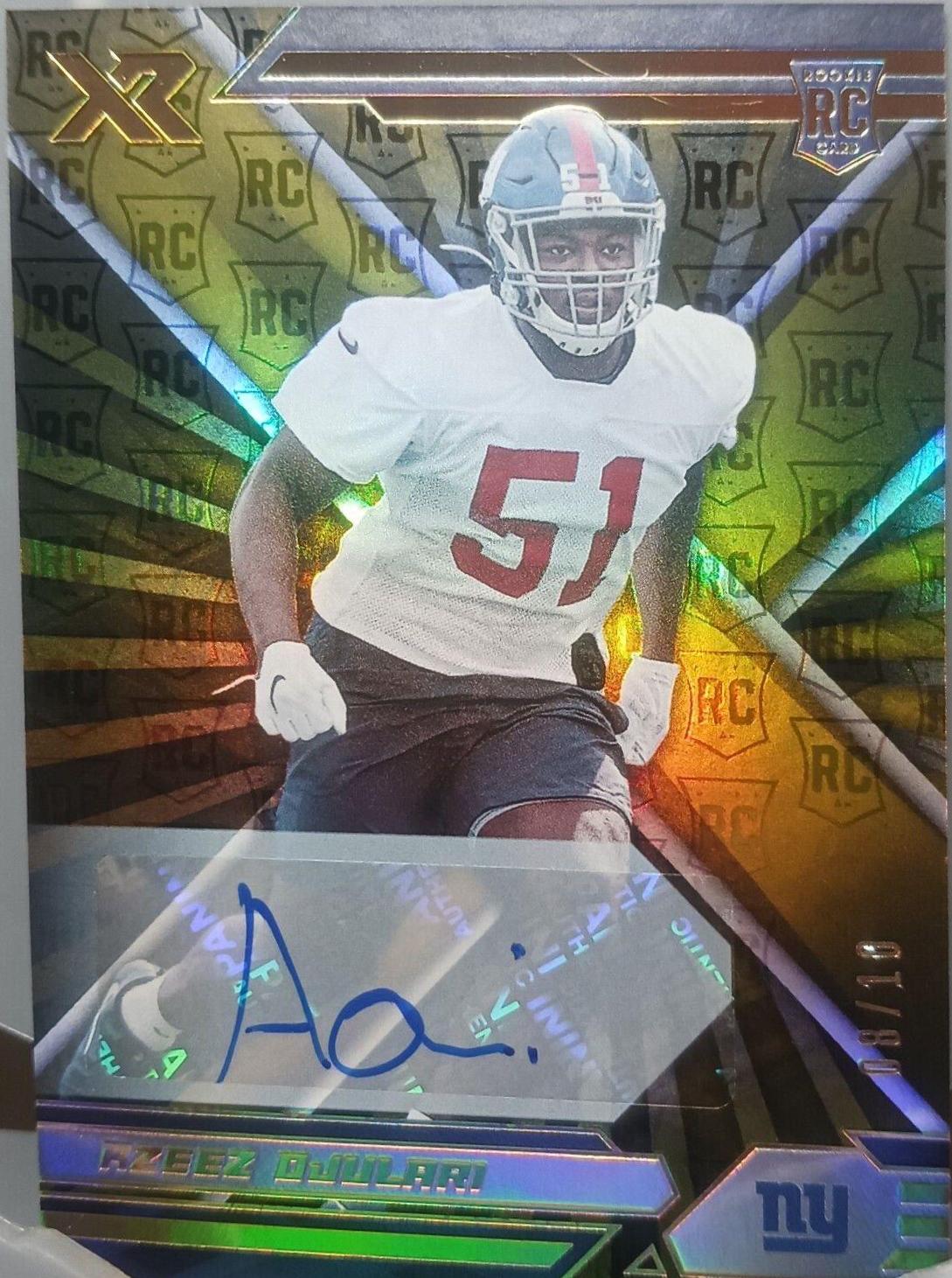 Azeez Ojulari [Autograph Gold] #138