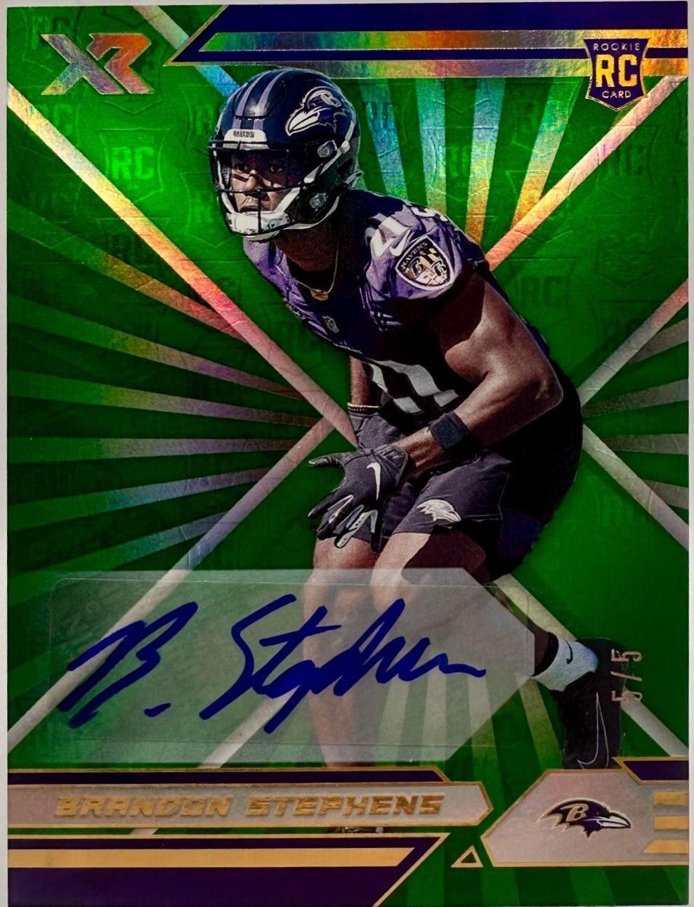 Brandon Stephens [Autograph Green] #170
