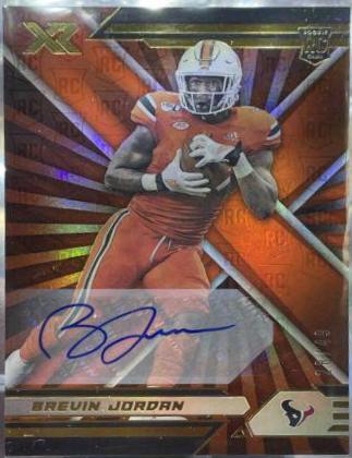 Brevin Jordan [Autograph Orange] #187