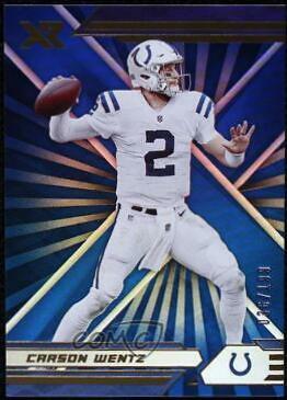 Carson Wentz [Blue] #42