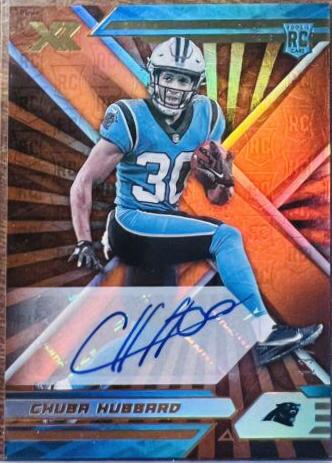 Chuba Hubbard [Autograph Orange] #180