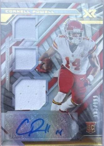 Cornell Powell [Triple Swatch Autograph] #242