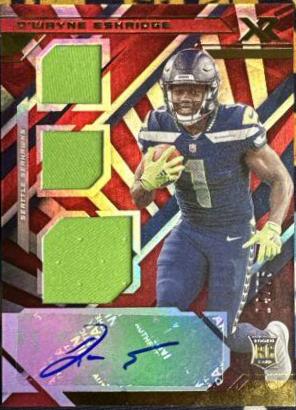 D'Wayne Eskridge [Triple Swatch Autograph] #218