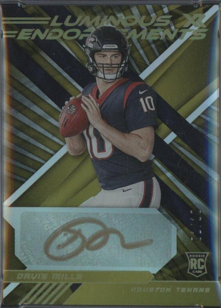 Davis Mills [Autograph Gold] #150