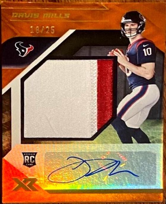 Davis Mills [Autograph Orange] #150