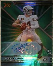 Derek Carr [Autograph Green] #58