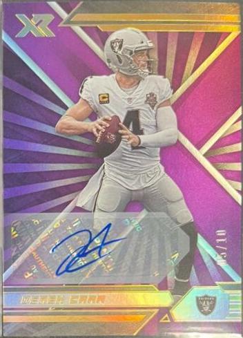 Derek Carr [Autograph Purple] #58