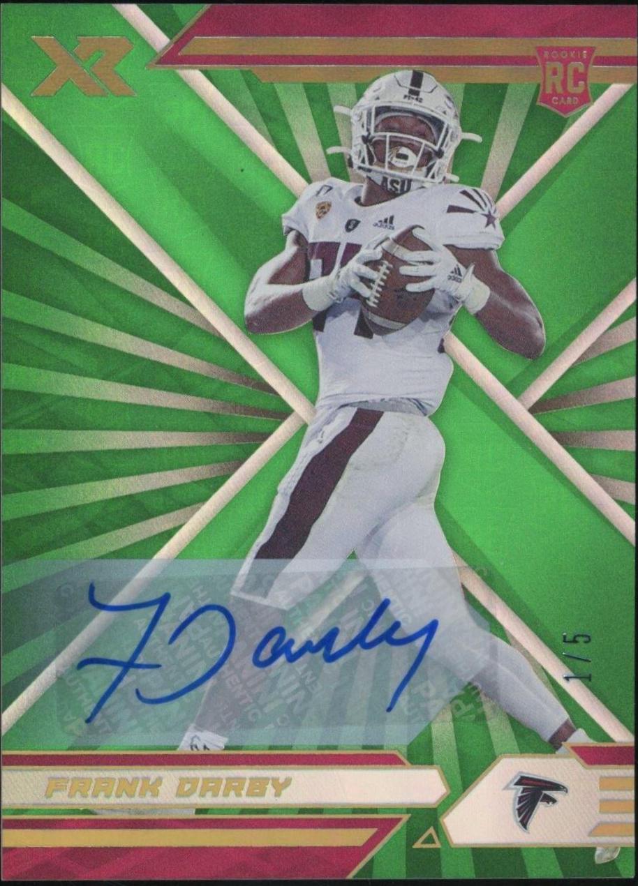 Frank Darby [Autograph Green] #192