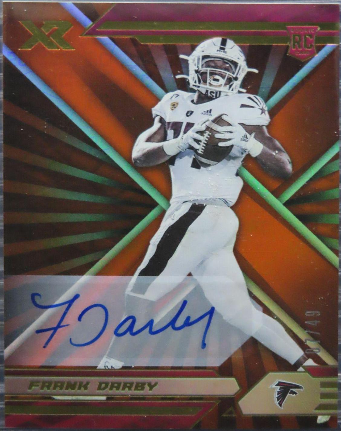 Frank Darby [Autograph Orange] #192