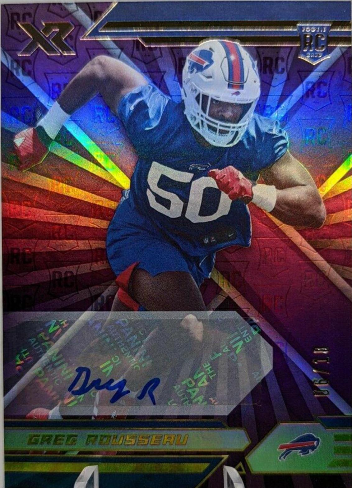 Greg Rousseau [Autograph Purple] #126