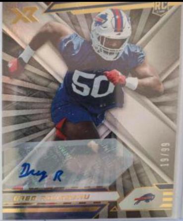 Greg Rousseau [Autograph] #126