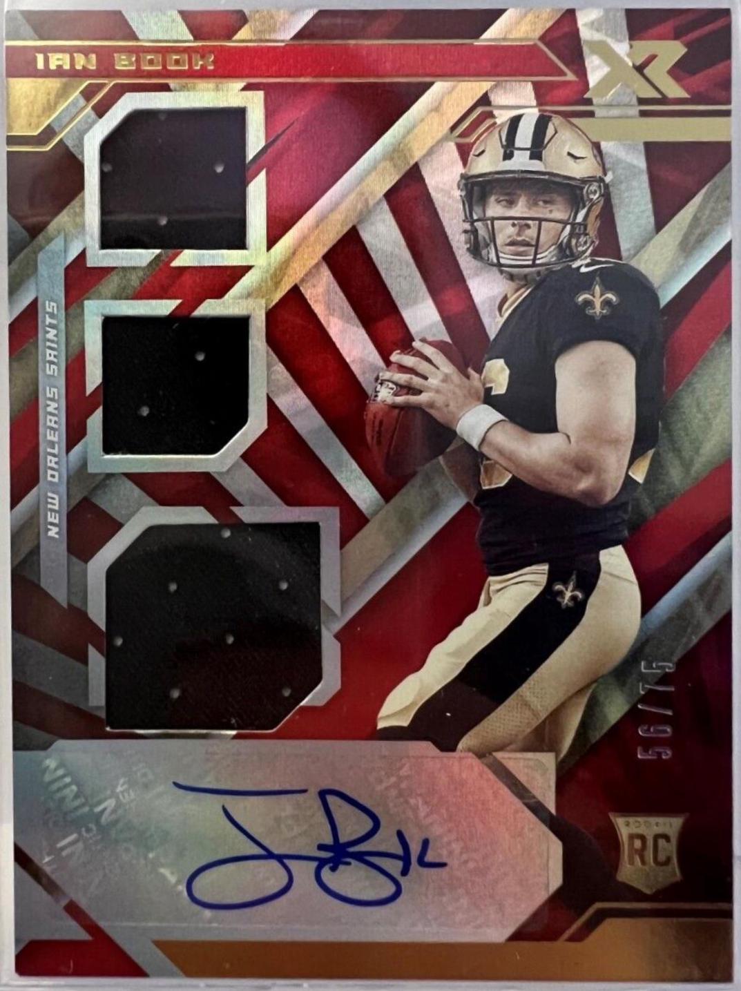 Ian Book [Triple Swatch Autograph] #237