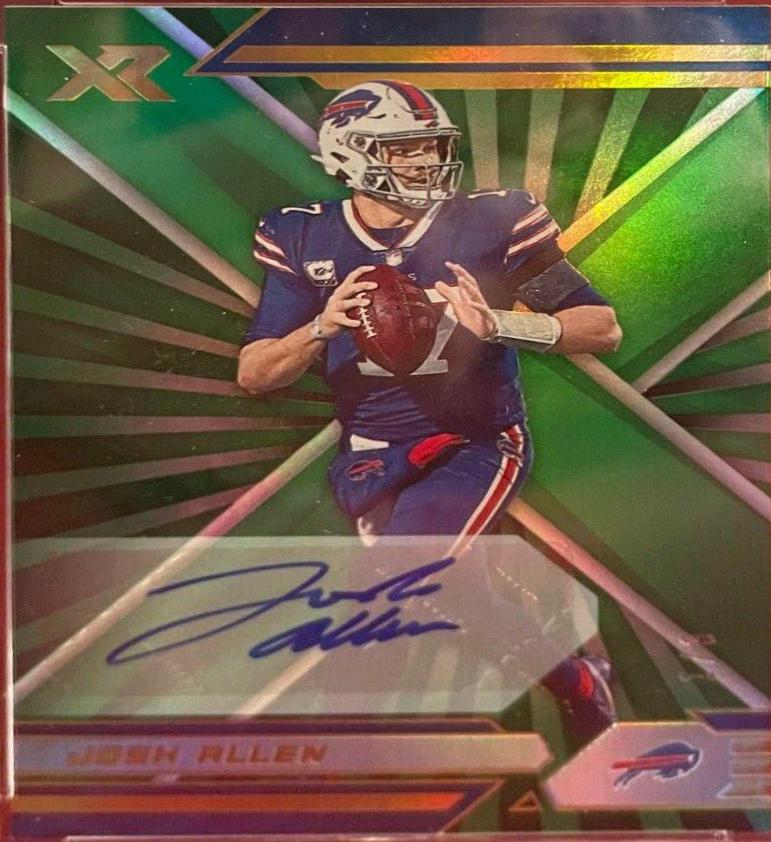 Josh Allen [Autograph Green] #10