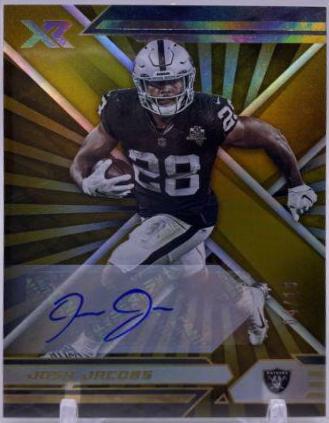 Josh Jacobs [Autograph Gold] #60