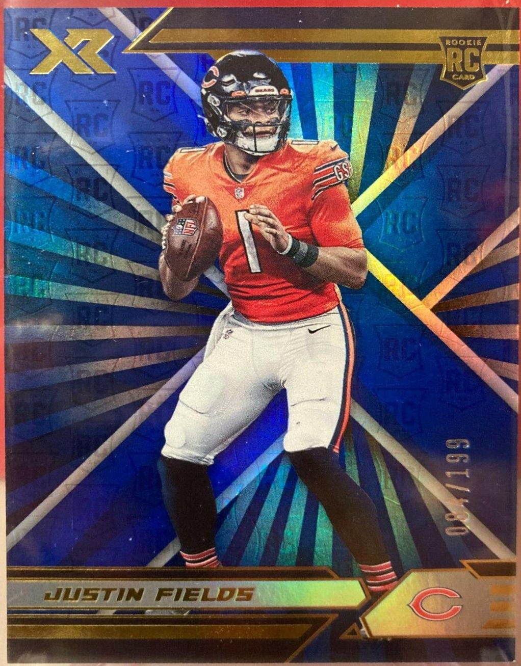 Justin Fields [Blue] #111