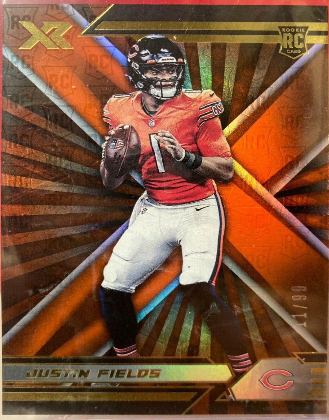 Justin Fields [Orange] #111