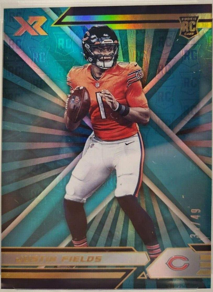 Justin Fields [Teal] #111