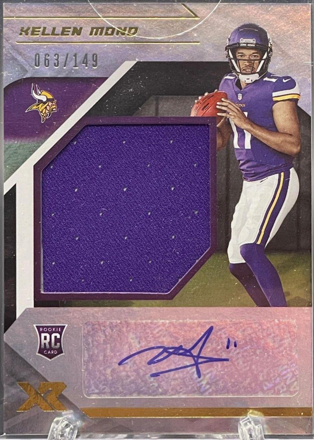 Kellen Mond [Triple Swatch Autograph] #222