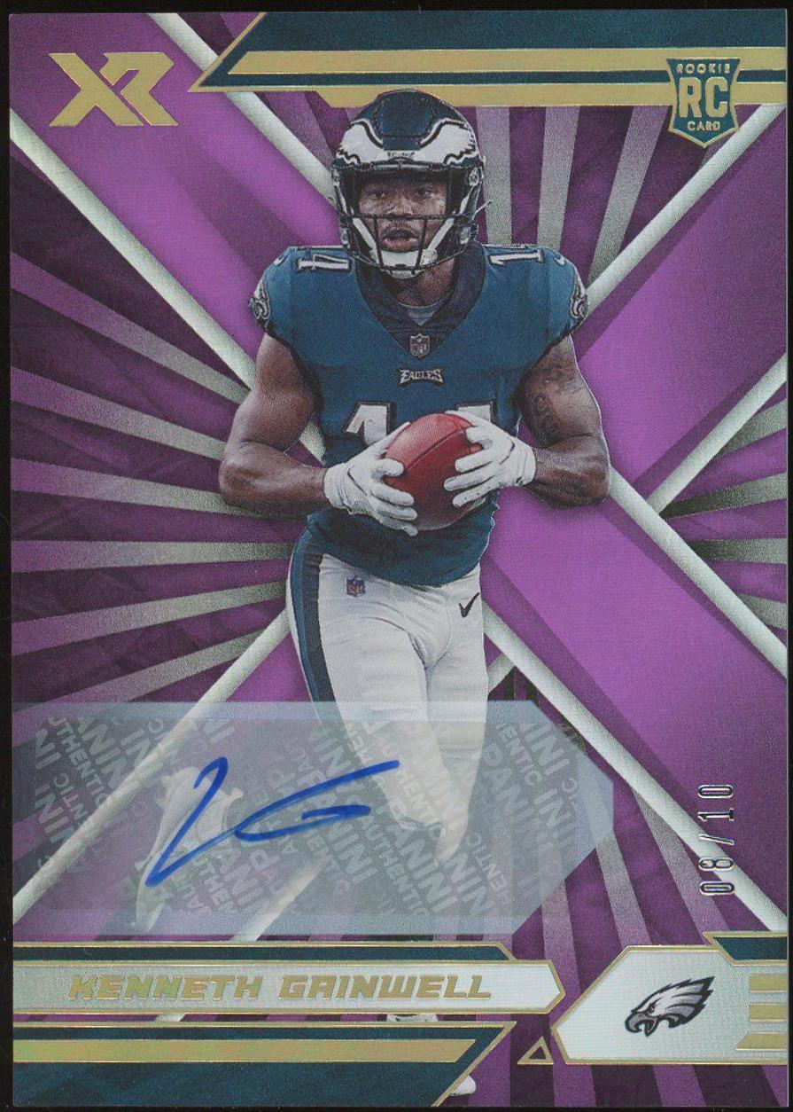 Kenneth Gainwell [Autograph Gold] #188
