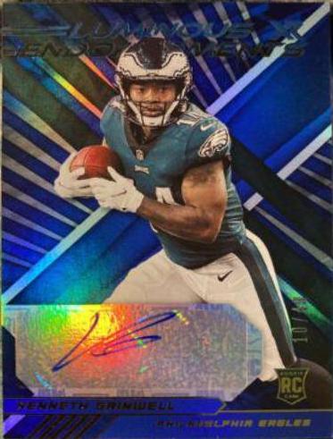 Kenneth Gainwell [Autograph Orange] #188
