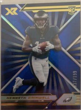 Kenneth Gainwell [Blue] #188