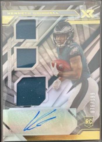 Kenneth Gainwell [Triple Swatch Autograph] #239