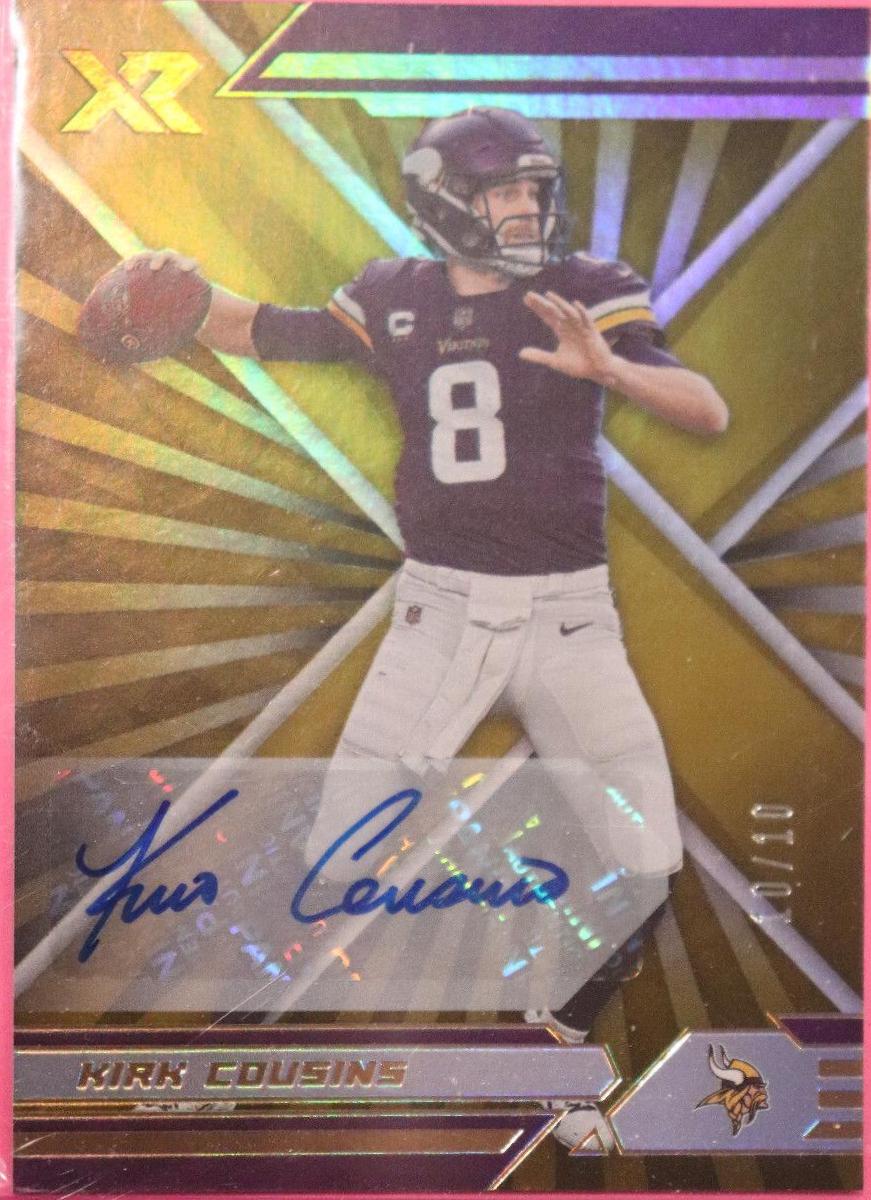 Kirk Cousins [Autograph Gold] #64