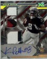 Kyle Pitts [Triple Swatch Autograph] #204