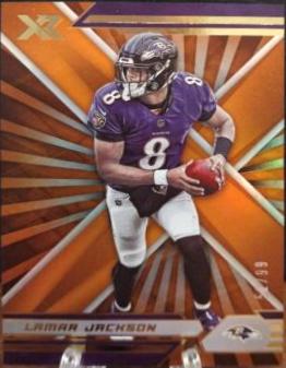 Lamar Jackson [Orange] #7