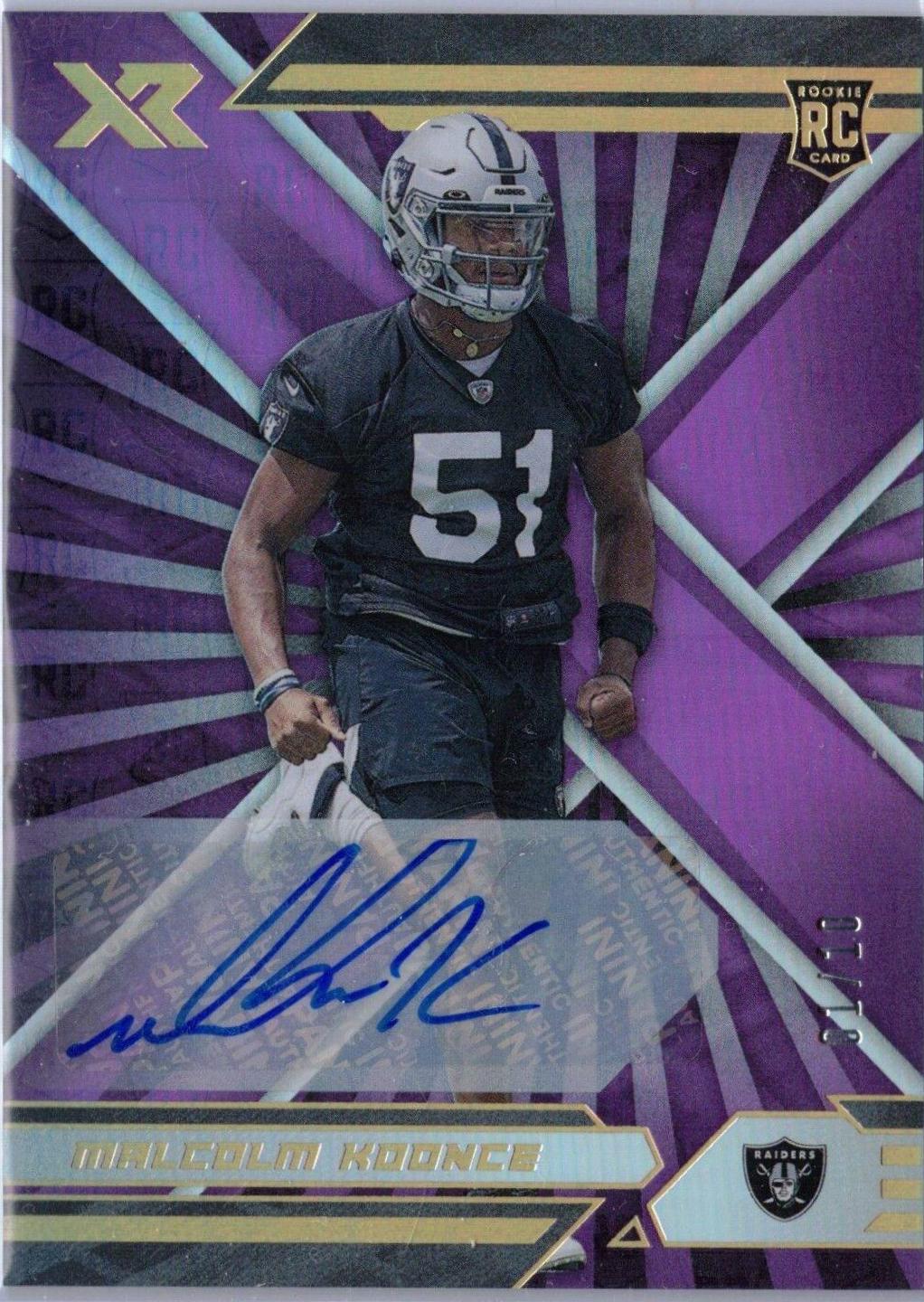 Malcolm Koonce [Autograph Purple] #158