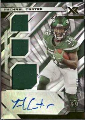 Michael Carter [Triple Swatch Autograph] #229