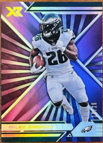 Miles Sanders [Purple] #80
