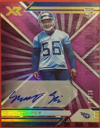 Monty Rice [Autograph Purple] #167