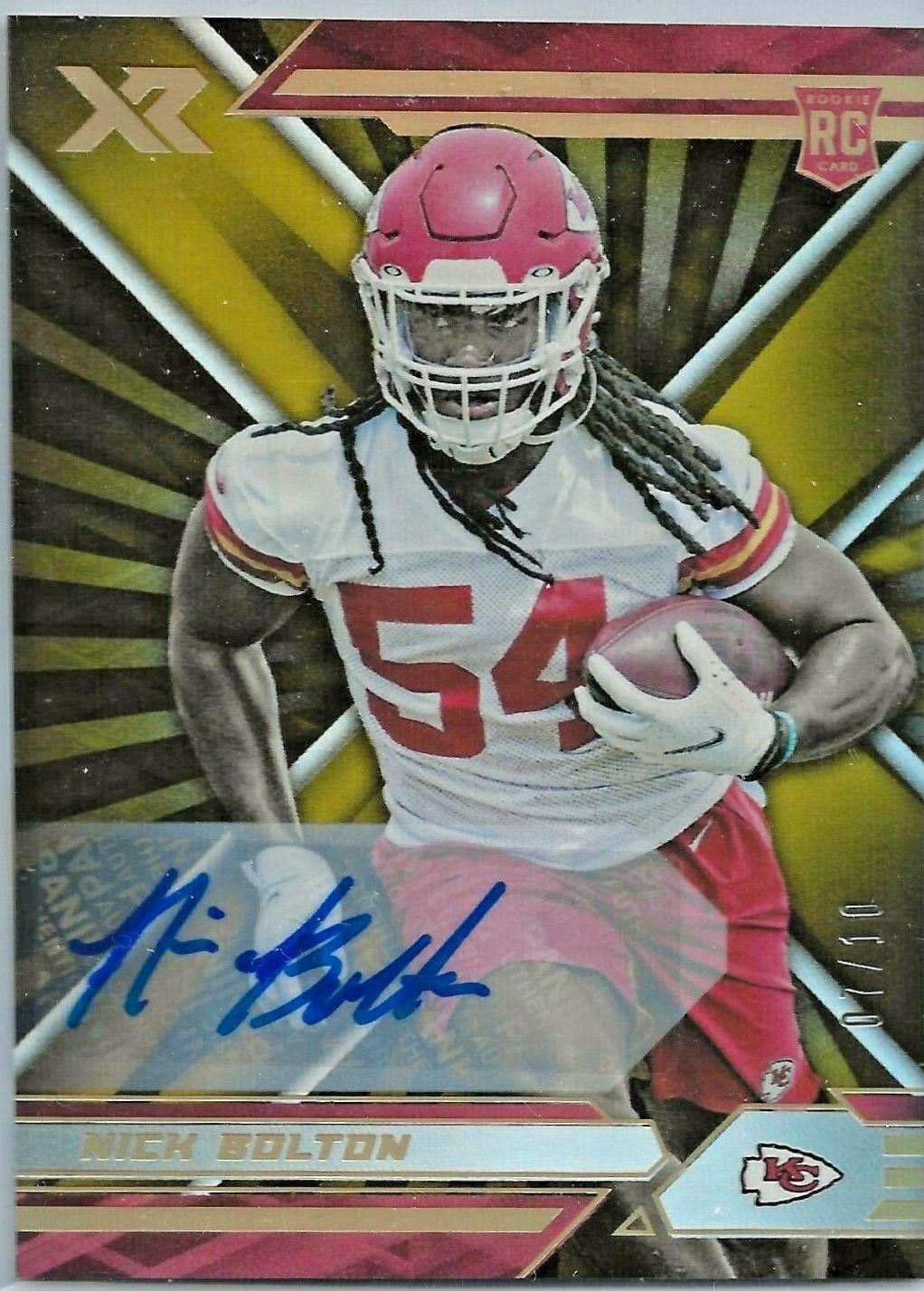 Nick Bolton [Autograph Gold] #143