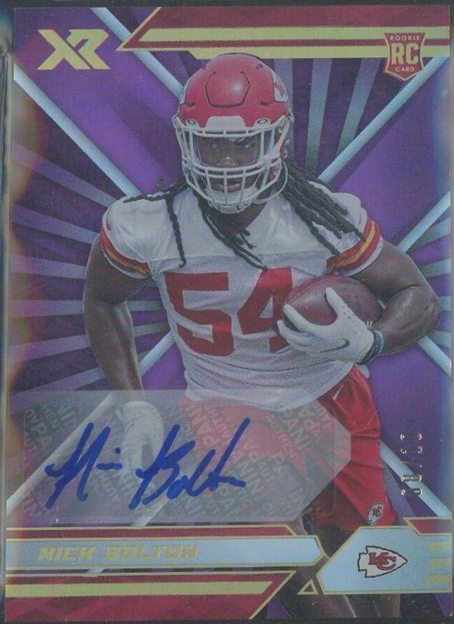 Nick Bolton [Autograph Purple] #143