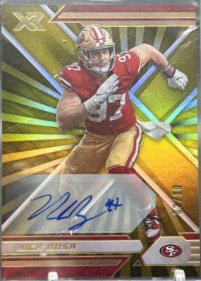 Nick Bosa [Autograph Gold] #89