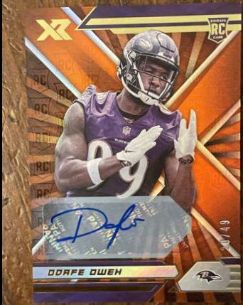 Odafe Oweh [Autograph Orange] #127